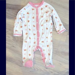 Ralph Lauren teddy bear footie pajamas 3M